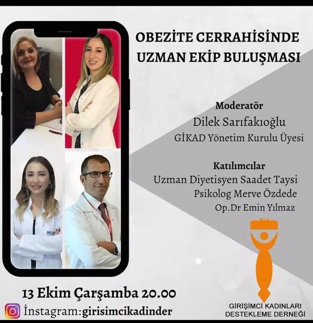 OBEZİTE CERRAHİSİNDE UZMAN EKİP BULUŞMASI KONULU CANLI YAYIN